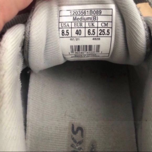 Brooks Ghost 14 Running Shoes Gray - Picture 15 of 16